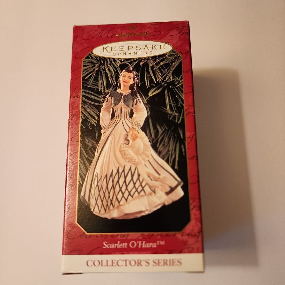 Hallmark Keepsake Ornament Scarlett O'Hara from Gone With The Wind 1999
